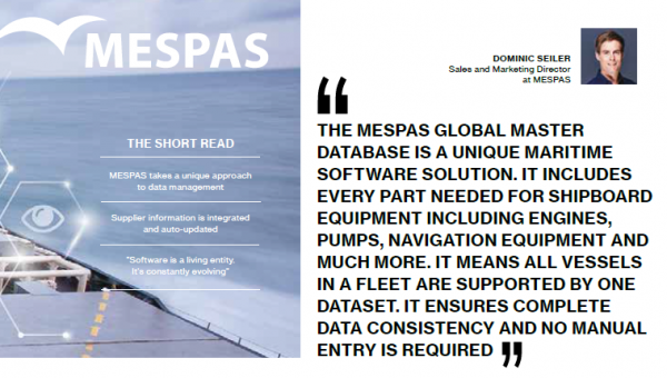 MESPAS features in Marine Trader